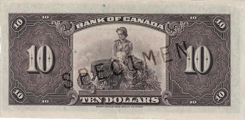 $10 — back (The First Series)