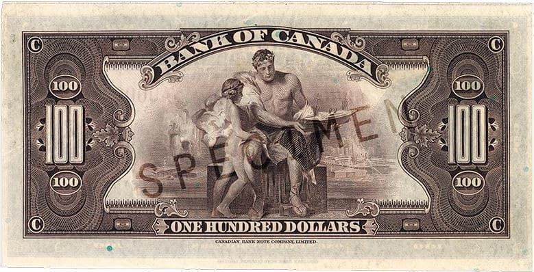$100 — back (The First Series)