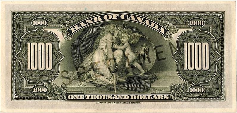 $1000 — back (The First Series)