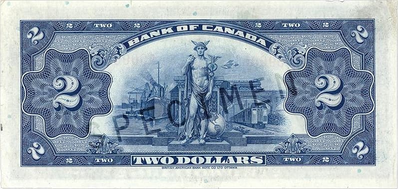 $2 — back (The First Series)
