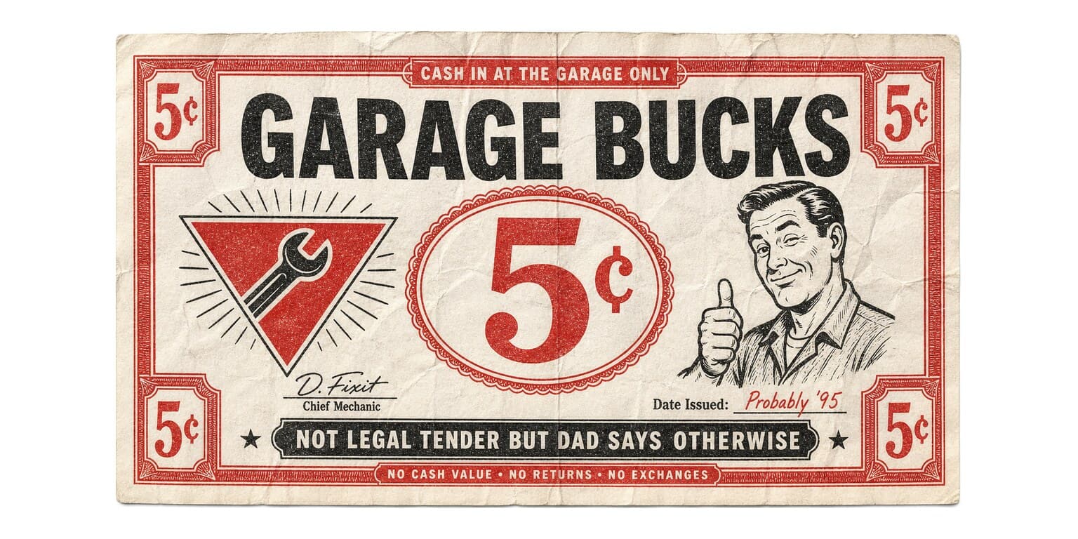 Canadian Tire Money, front, The We Made It Up Series