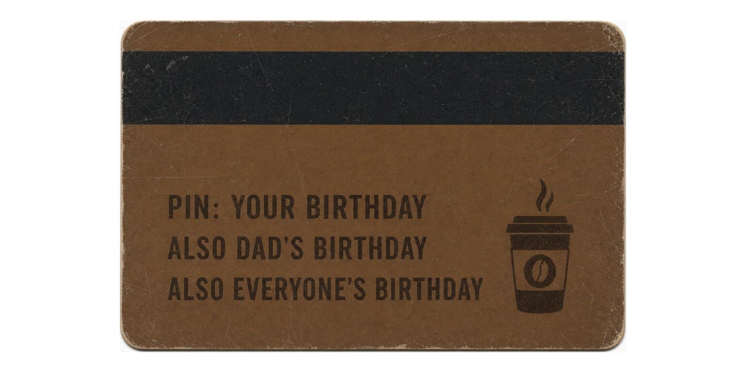 Tim's-ish Card, back, The We Made It Up Series
