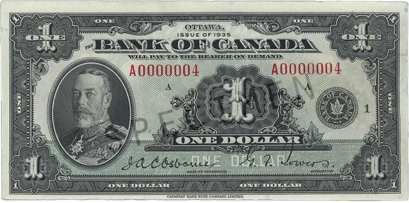$1 — front (The First Series)