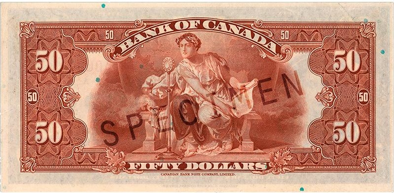 $50 — back (The First Series)